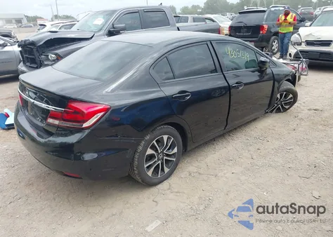 2015 Honda Civic Ex из США, поврежденный, VIN 19XFB2F82FE014821